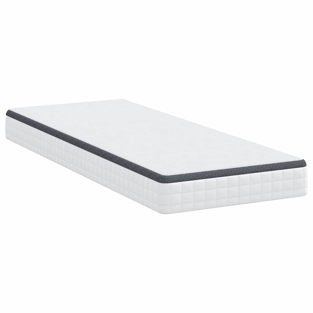 vidaXL Matras Wit en Grijs 70 x 200 cm Bonell Veer