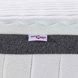 vidaXL Matras Wit en Grijs 70 x 200 cm Bonell Veer