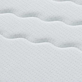 vidaXL Matras Wit en Grijs 70 x 200 cm Bonell Veer