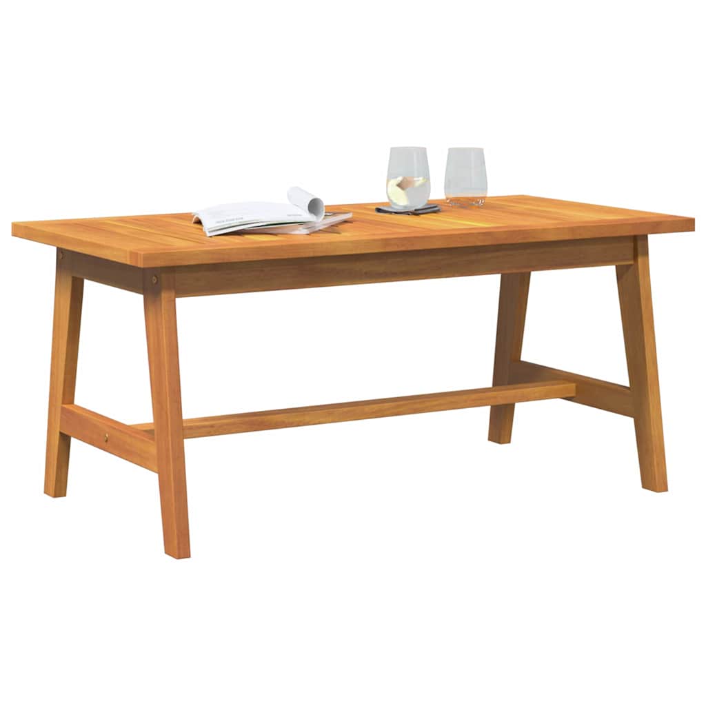 vidaXL Salontafel Olie Natuurlijk Massief Acacia Hout