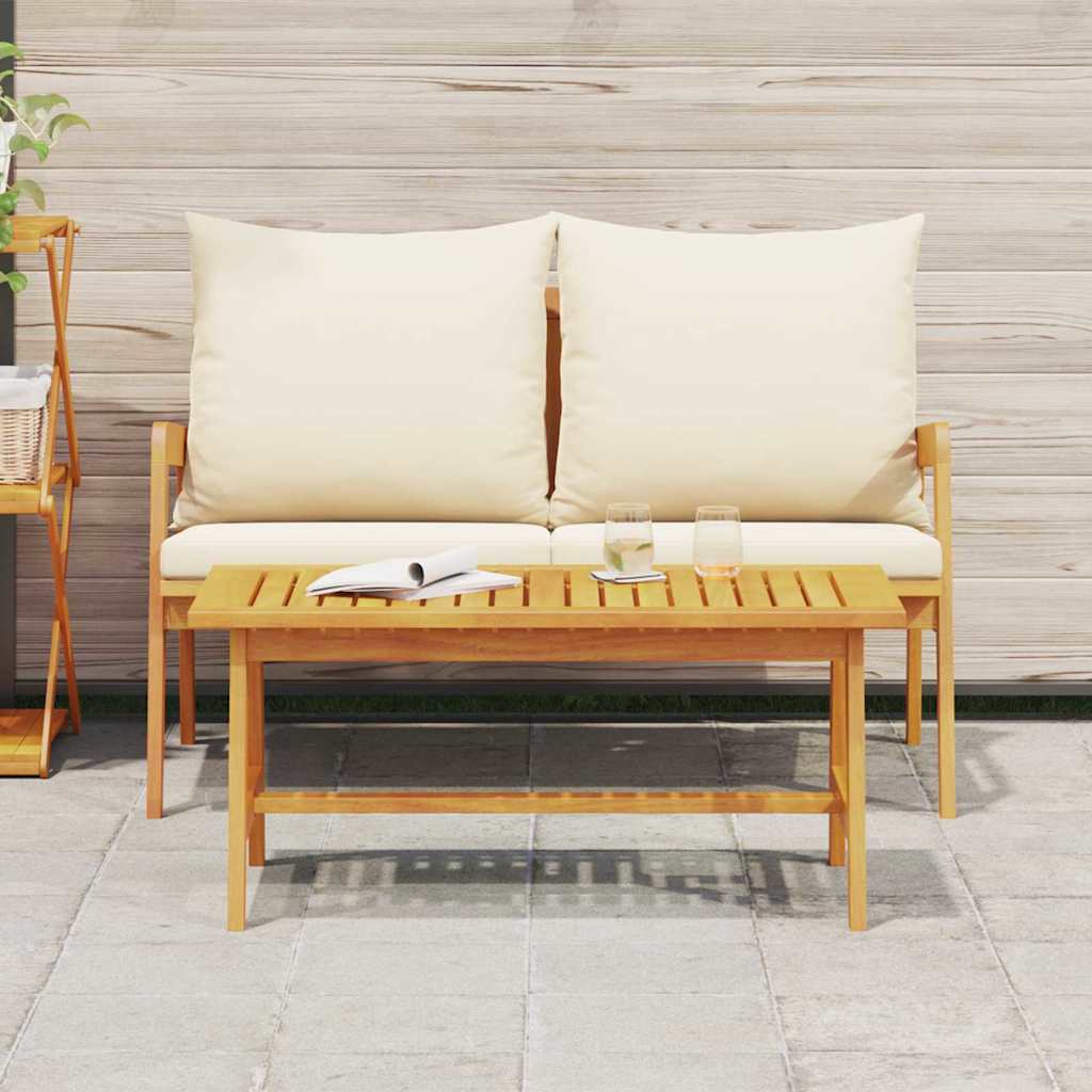 vidaXL Salontafel Olie Natuurlijk Massief Acacia Hout