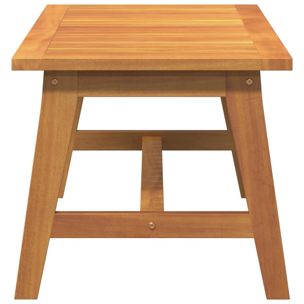vidaXL Salontafel Olie Natuurlijk Massief Acacia Hout