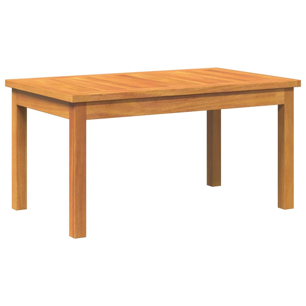 vidaXL Coffee Table Oil Natural Solid Acacia Wood