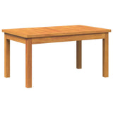 vidaXL Coffee Table Oil Natural Solid Acacia Wood