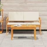 vidaXL Coffee Table Oil Natural Solid Acacia Wood