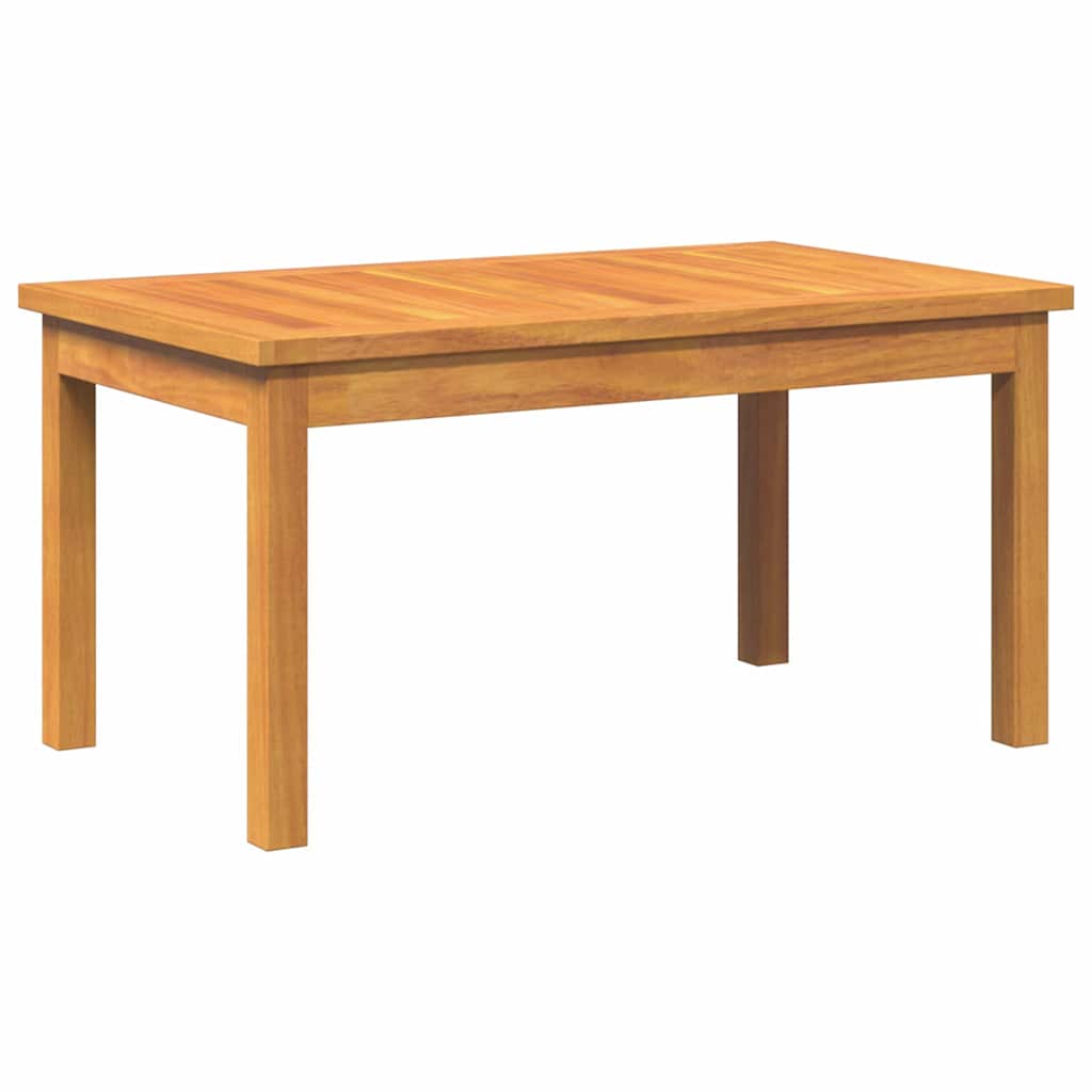 vidaXL Coffee Table Oil Natural Solid Acacia Wood
