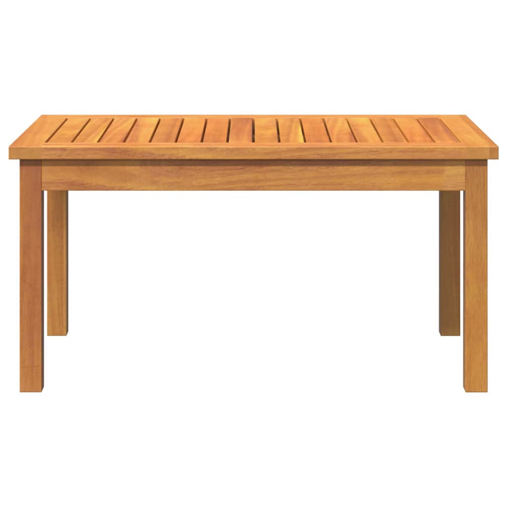 vidaXL Coffee Table Oil Natural Solid Acacia Wood