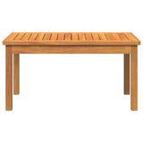 vidaXL Coffee Table Oil Natural Solid Acacia Wood
