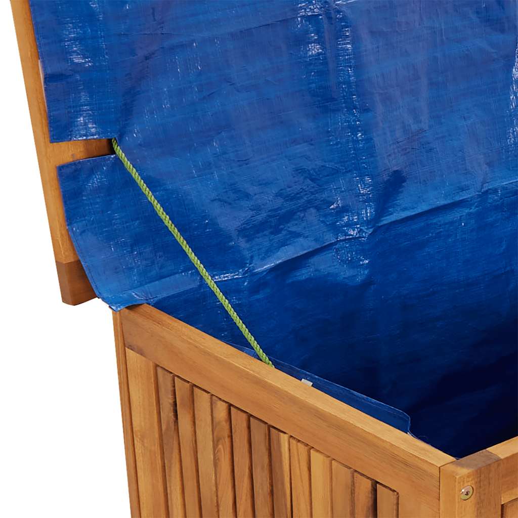 vidaXL Kussenbox voor buiten 60x50x61 cm massief acaciahout