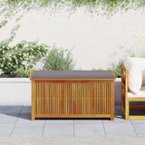 vidaXL Kussenbox voor buiten 60x50x61 cm massief acaciahout