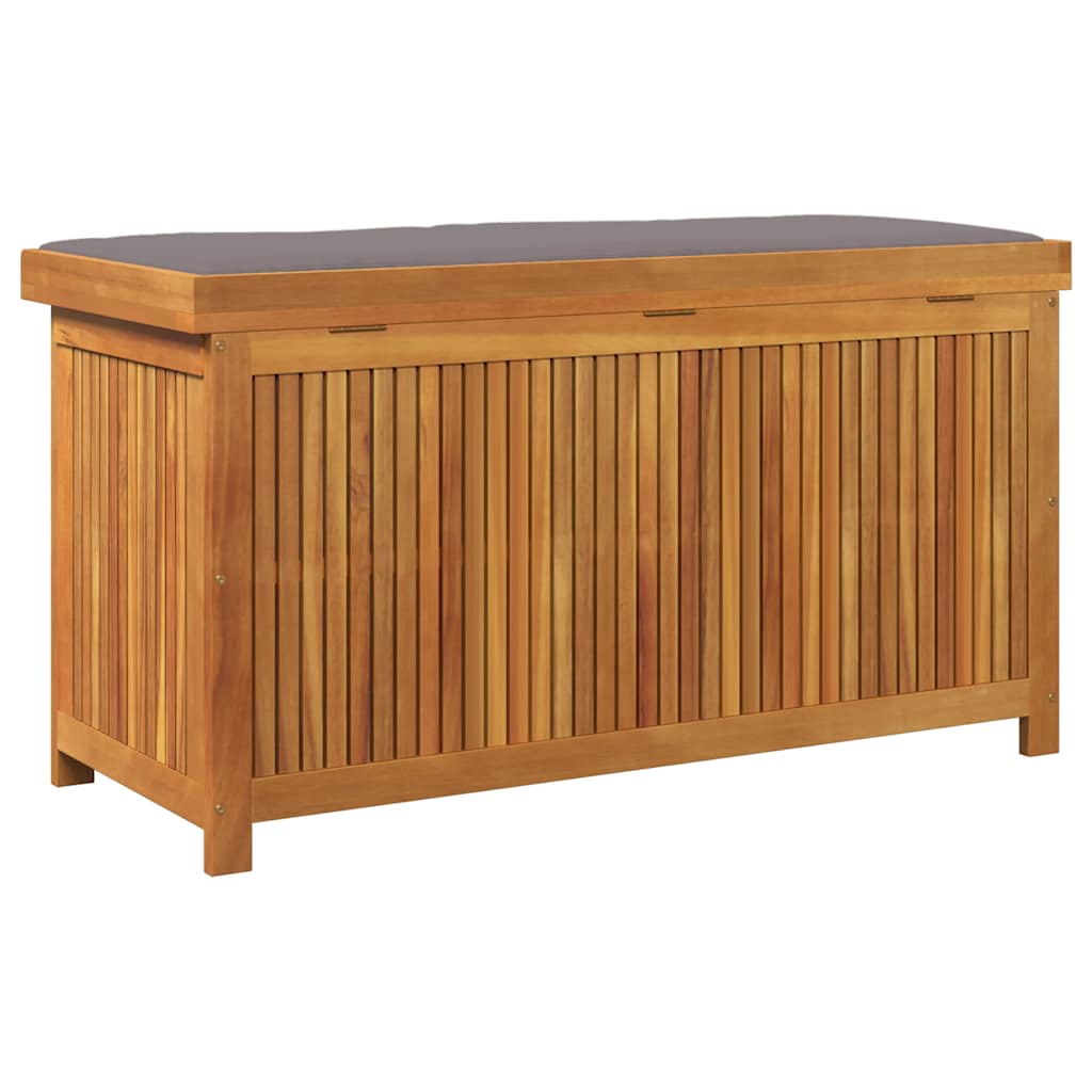 vidaXL Kussenbox voor buiten 60x50x61 cm massief acaciahout