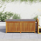 vidaXL Kussenbox voor buiten 60x50x61 cm massief acaciahout