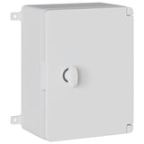 vidaXL Control Cabinet Grey 25 x 13 x 24 cm ABS Plastic