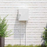 vidaXL Control Cabinet Grey 25 x 13 x 24 cm ABS Plastic