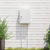 vidaXL Control Cabinet Grey 25 x 13 x 24 cm ABS Plastic