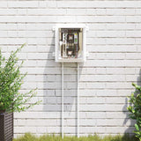 vidaXL Control Cabinet Grey 25 x 13 x 24 cm ABS Plastic