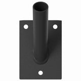 vidaXL Polish Flag Pendant Black 10.5 x 7.5 x 0.25 cm Steel