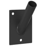 vidaXL Polish Flag Pendant Black 10.5 x 7.5 x 0.25 cm Steel