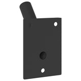 vidaXL Polish Flag Pendant Black 10.5 x 7.5 x 0.25 cm Steel