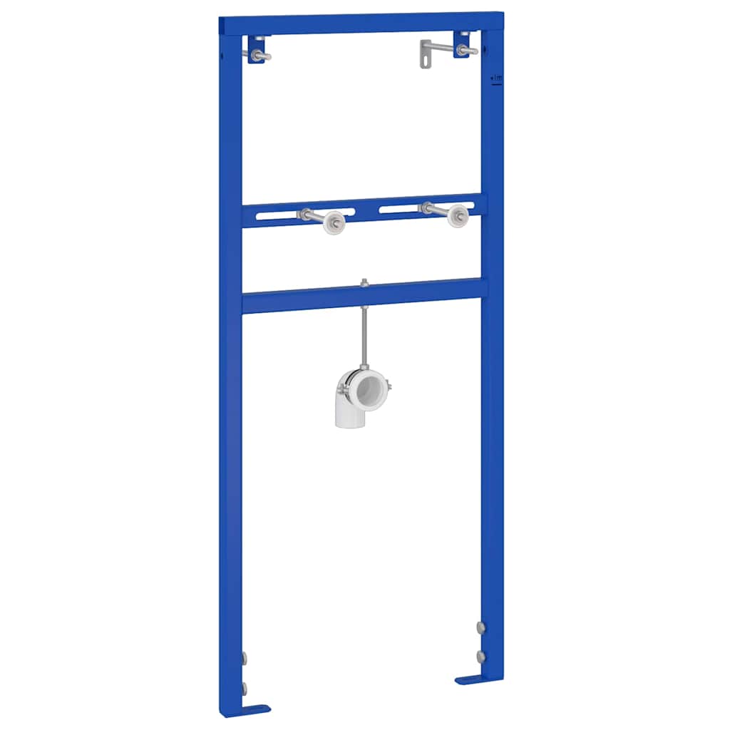 vidaXL Badkamer wandondersteuning Blauw 50 x 3 x 112 cm