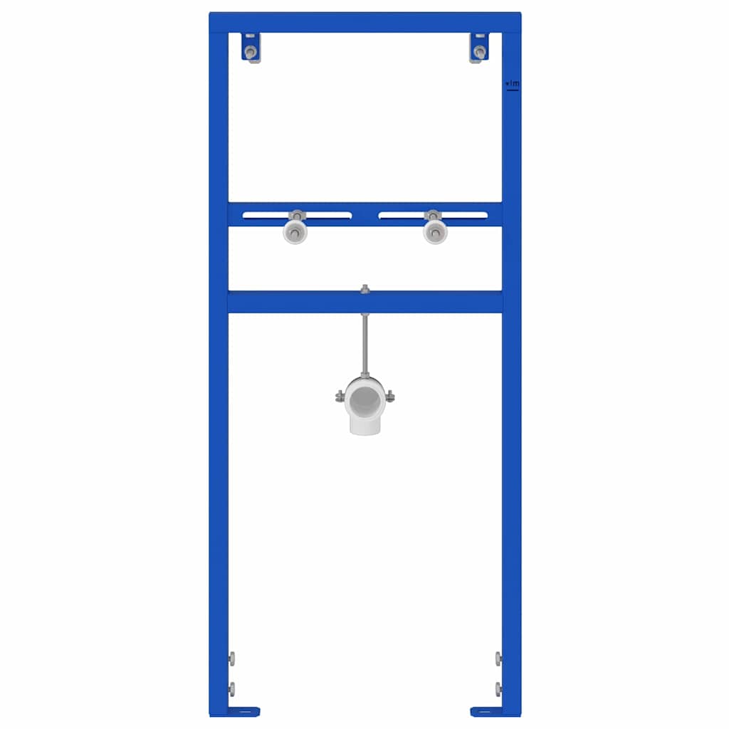 vidaXL Badkamer wandondersteuning Blauw 50 x 3 x 112 cm