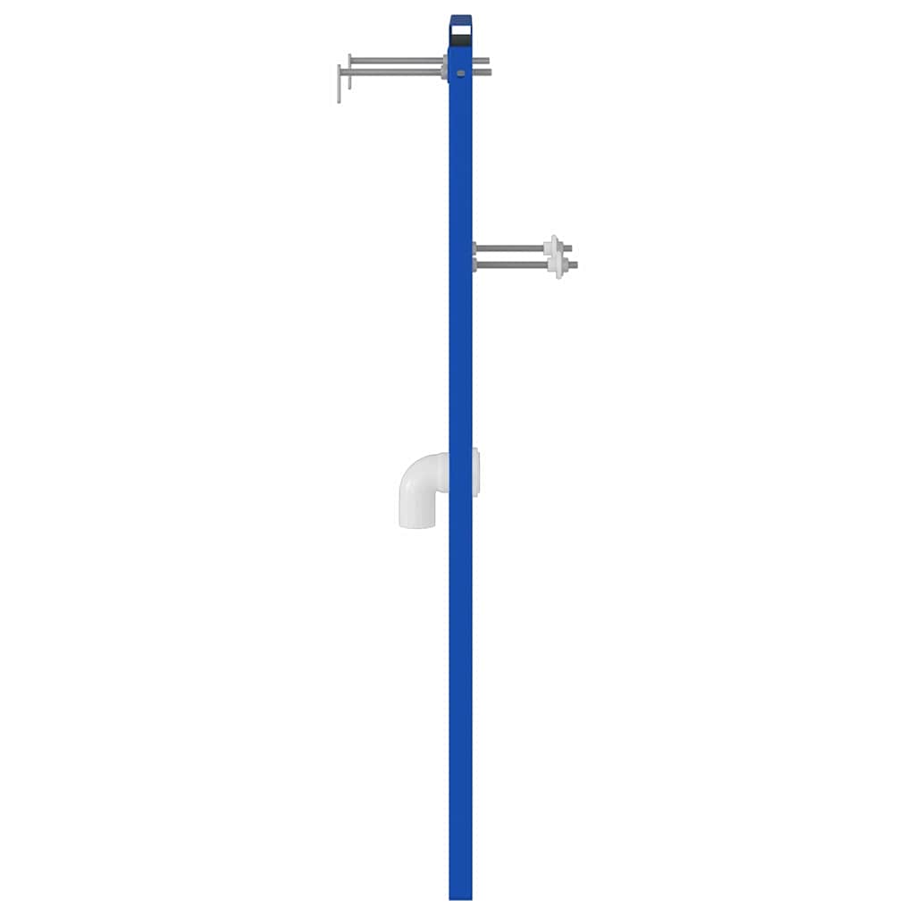 vidaXL Badkamer wandondersteuning Blauw 50 x 3 x 112 cm