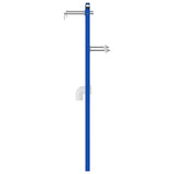 vidaXL Badkamer wandondersteuning Blauw 50 x 3 x 112 cm