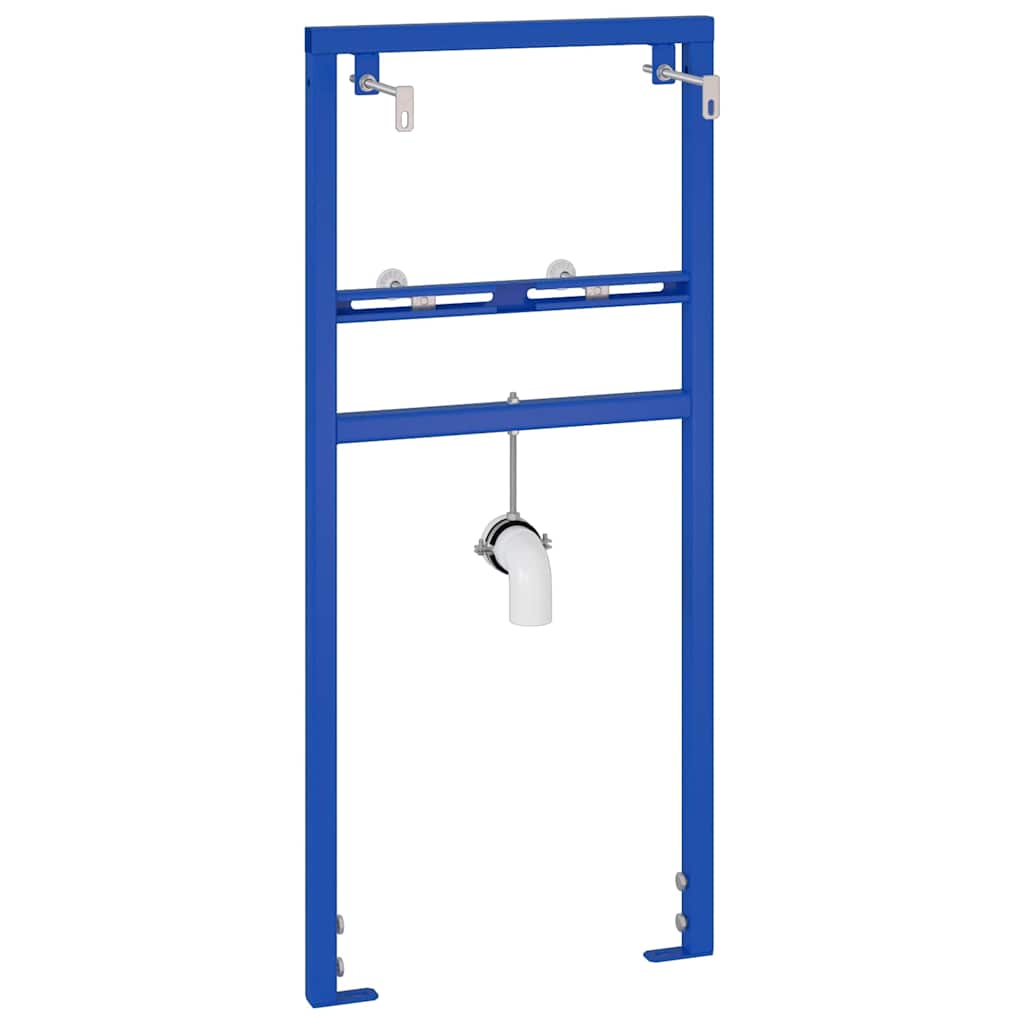 vidaXL Badkamer wandondersteuning Blauw 50 x 3 x 112 cm