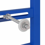 vidaXL Badkamer wandondersteuning Blauw 50 x 3 x 112 cm