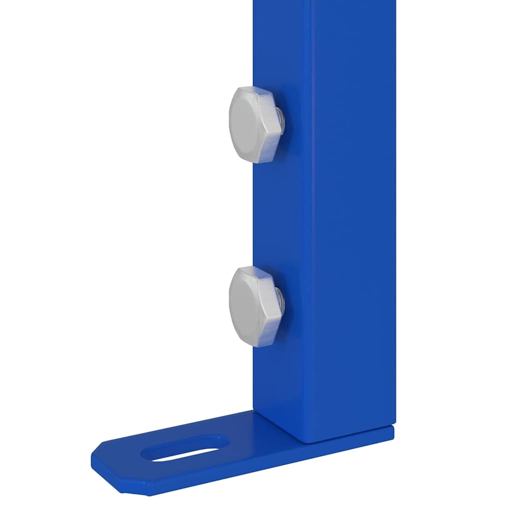 vidaXL Badkamer wandondersteuning Blauw 50 x 3 x 112 cm