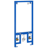 vidaXL Badkamer wandondersteuning Blauw 50 x 3 x 112 cm