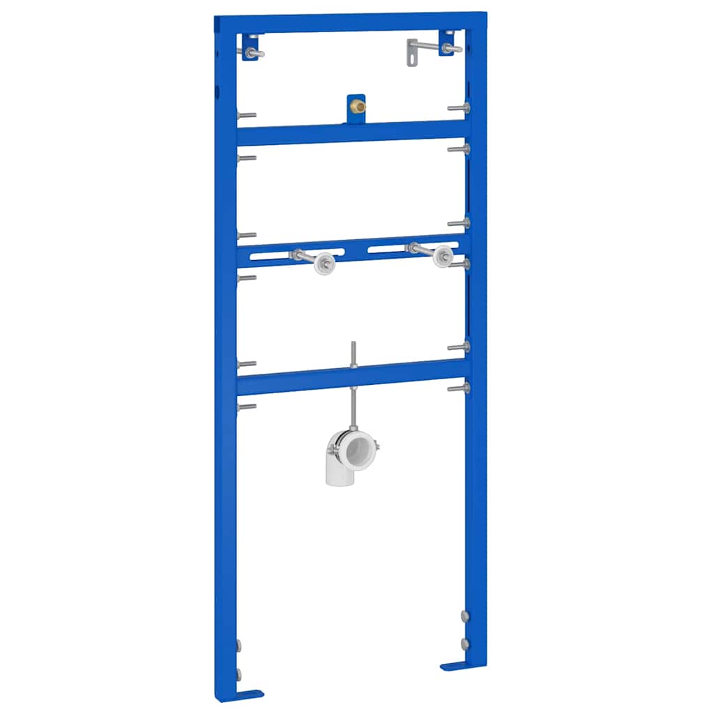 vidaXL Badkamer wandondersteuning Blauw 50 x 3 x 112 cm