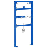 vidaXL Badkamer wandondersteuning Blauw 50 x 3 x 112 cm