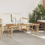 vidaXL Salontafel Bruin 70 x 40 x 36 cm Bamboe