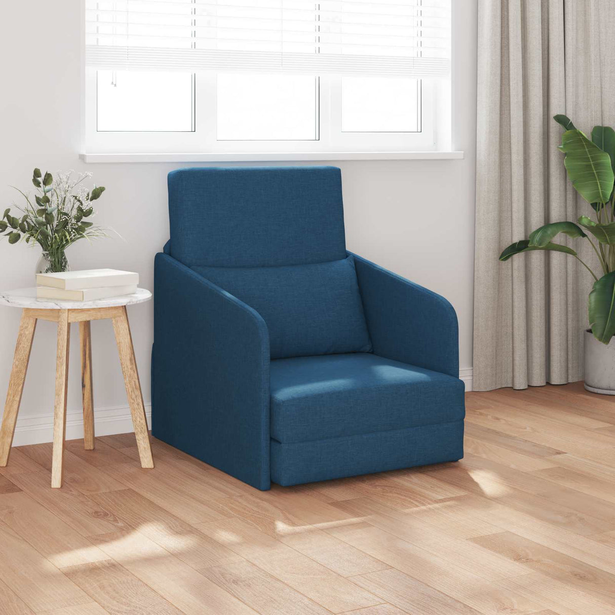 vidaXL Slaapbank 60cm Lichtgrijs Stof