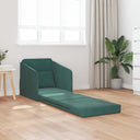 vidaXL Slaapbank Blauw 65 x 80 x 83 cm Fluweel