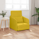 vidaXL Slaapbank Blauw 65 x 80 x 83 cm Fluweel