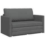 vidaXL Slaapbank 110cm Lichtgrijs Stof