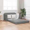 vidaXL Slaapbank 110 cm Bleu Fluweel