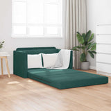 vidaXL Slaapbank 110 cm Bleu Fluweel