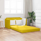 vidaXL Slaapbank 110 cm Bleu Fluweel