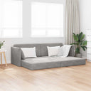 vidaXL Vloerslaapbank 200cm Blauw Fluweel