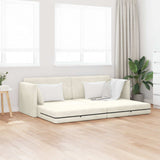 vidaXL Vloerslaapbank 200cm Blauw Fluweel