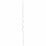 vidaXL Plantondersteuning 50 pcs Zilver 110 x 0.6 x 0.6 cm Staal