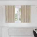vidaXL Blackout Curtains 2 pcs Black 140 x 140 cm Velvet