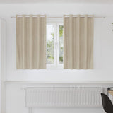vidaXL Blackout Curtains 2 pcs Black 140 x 140 cm Velvet