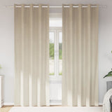 vidaXL Blackout Curtains 2 pcs Black 140 x 140 cm Velvet