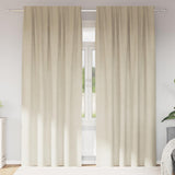 vidaXL Blackout Curtains 2 pcs Black 140 x 140 cm Velvet