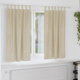 vidaXL Blackout Curtains 2 pcs Black 140 x 140 cm Velvet