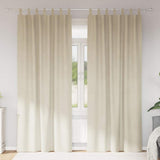 vidaXL Blackout Curtains 2 pcs Black 140 x 140 cm Velvet